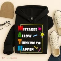 Math Mistakes Allow Thinking To Happen Hoodie thumb 4