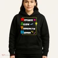 Math Mistakes Allow Thinking To Happen Hoodie thumb 5