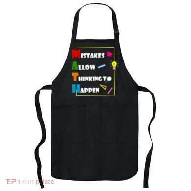 Math Mistakes Allow Thinking To Happen Apron