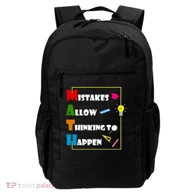 Math Mistakes Allow Thinking To Happen Backpack