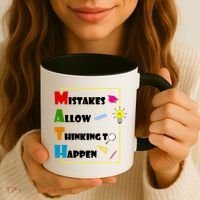 Math Mistakes Allow Thinking To Happen Coffee Mug thumb 3
