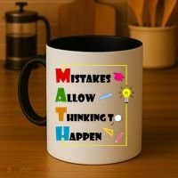 Math Mistakes Allow Thinking To Happen Coffee Mug thumb 4