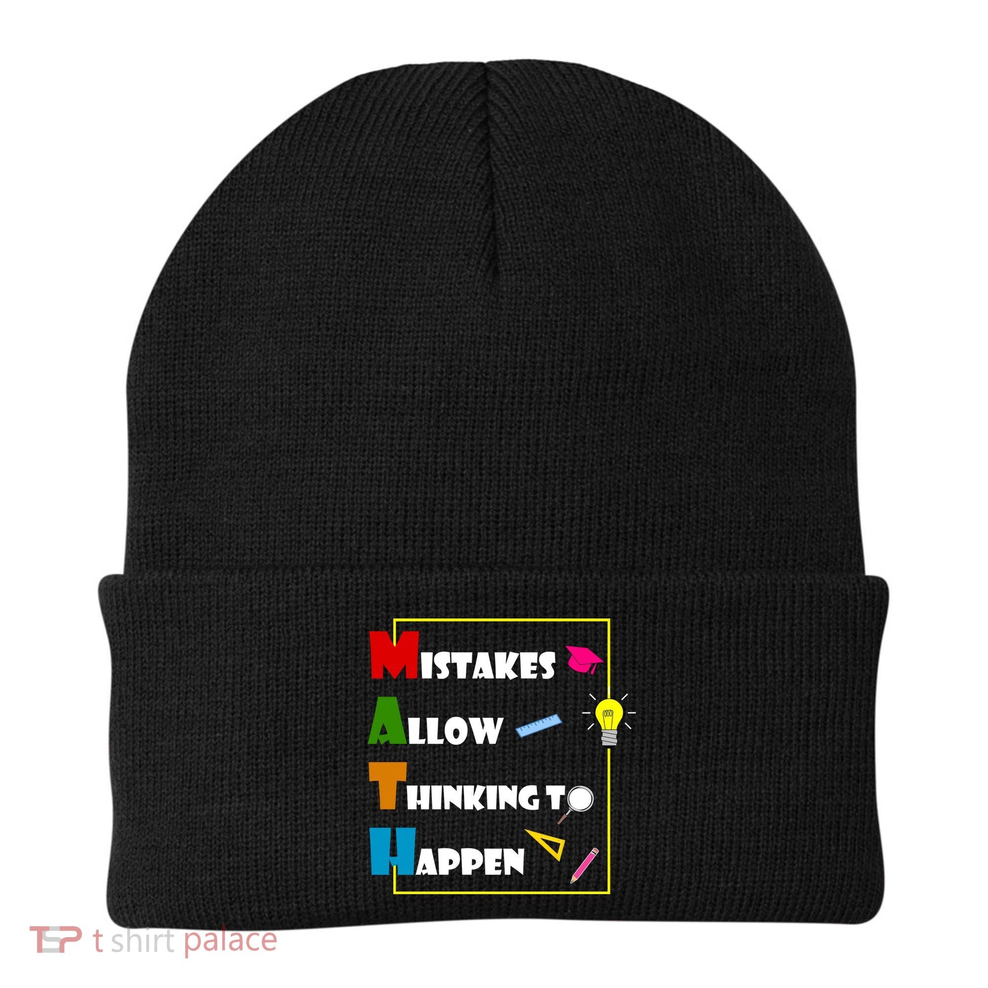 Math Mistakes Allow Thinking To Happen Beanie