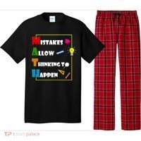 Math Mistakes Allow Thinking To Happen Pajama Set thumb 0