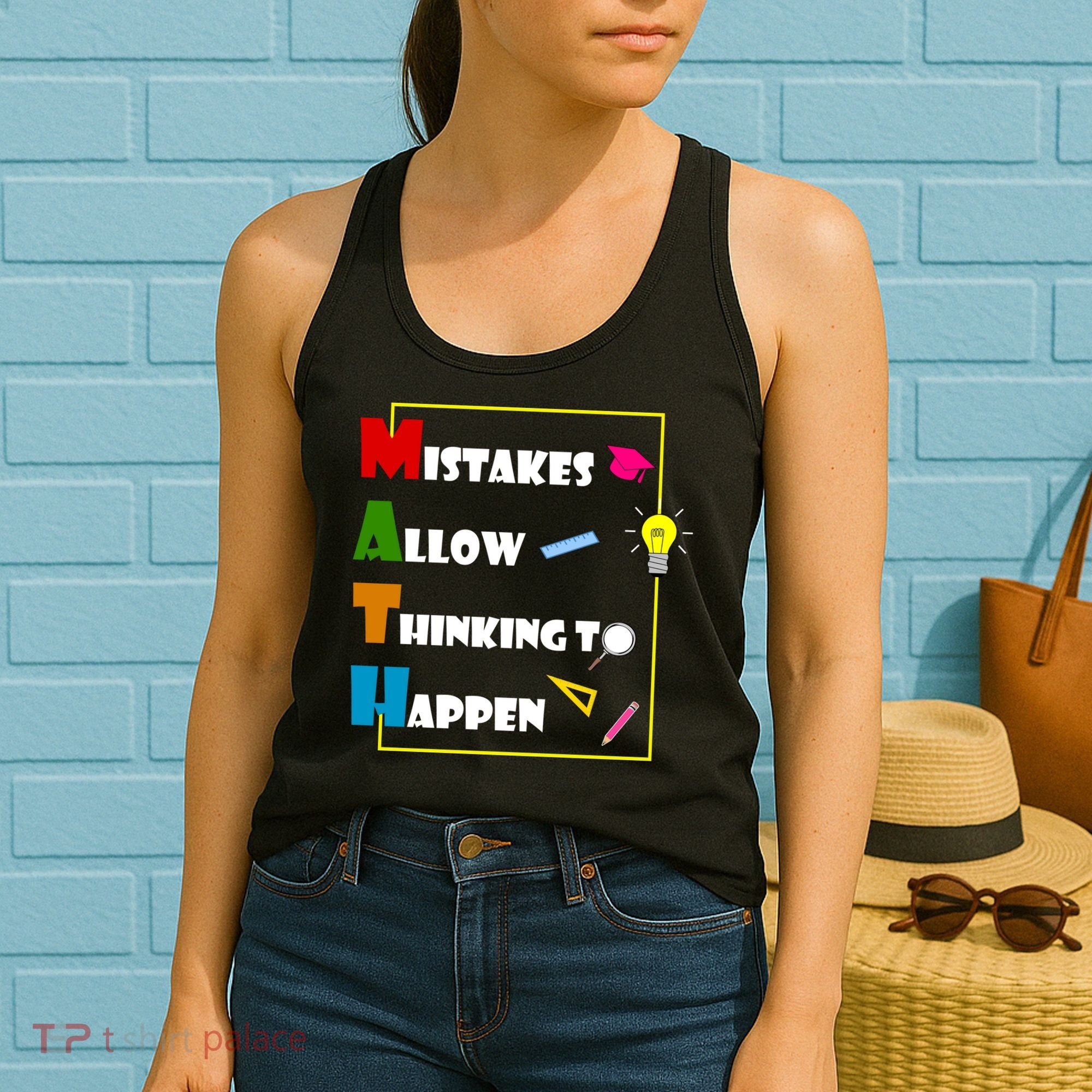 Math Mistakes Allow Thinking To Happen Women's Tank Top