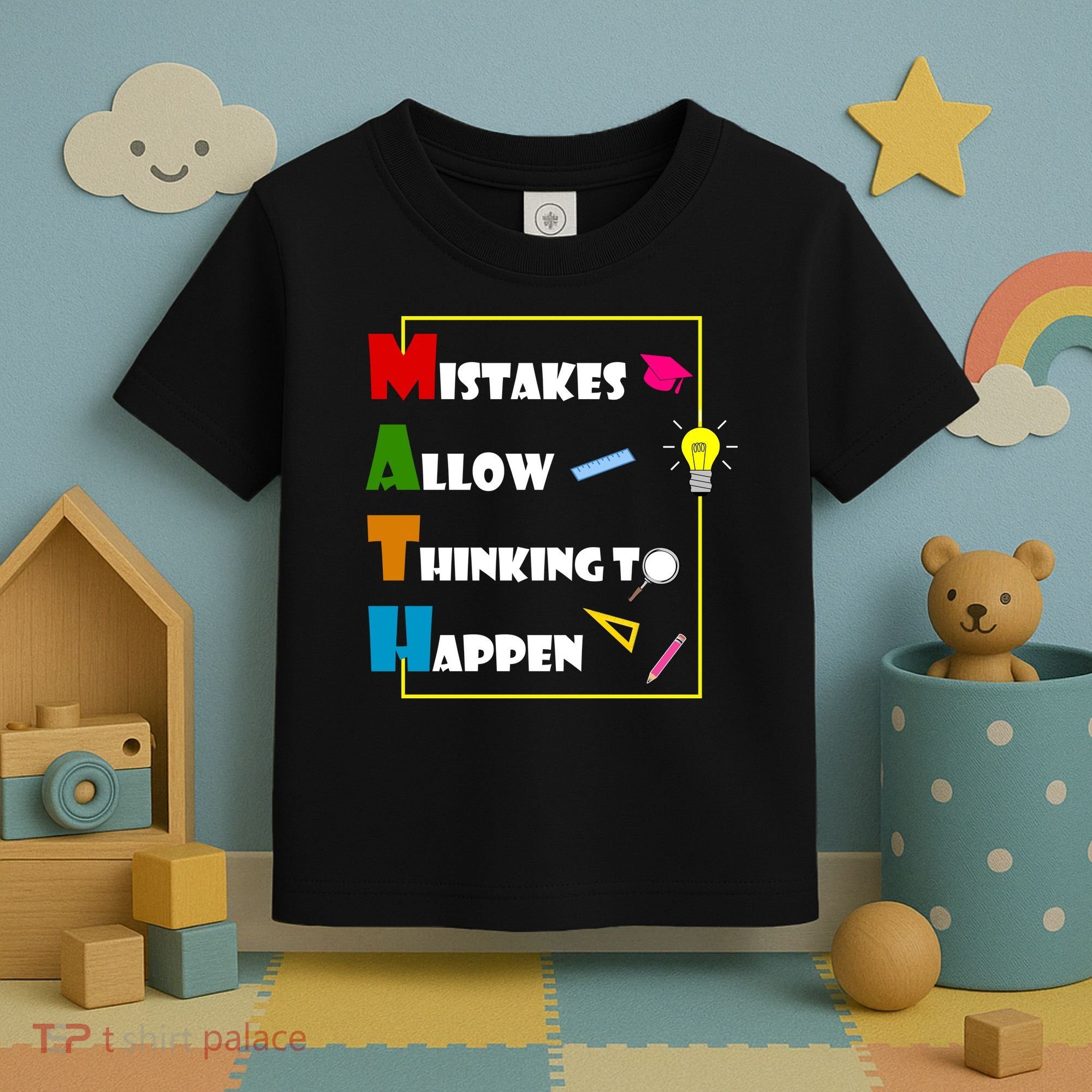 Math Mistakes Allow Thinking To Happen Toddler T-Shirt