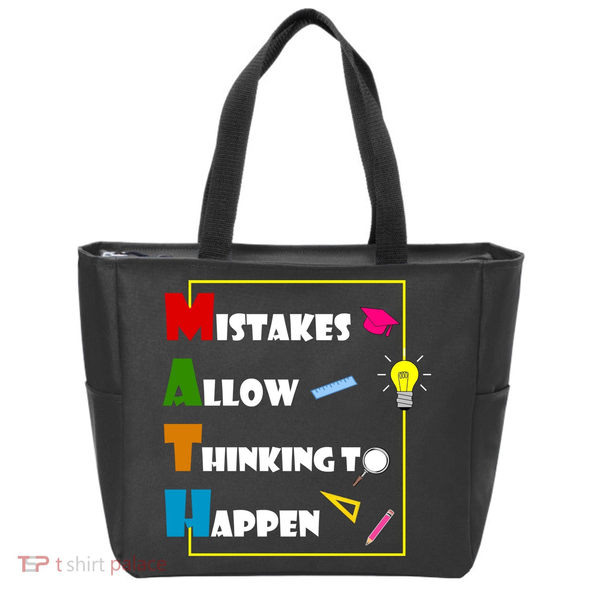 Math Mistakes Allow Thinking To Happen Tote Bag