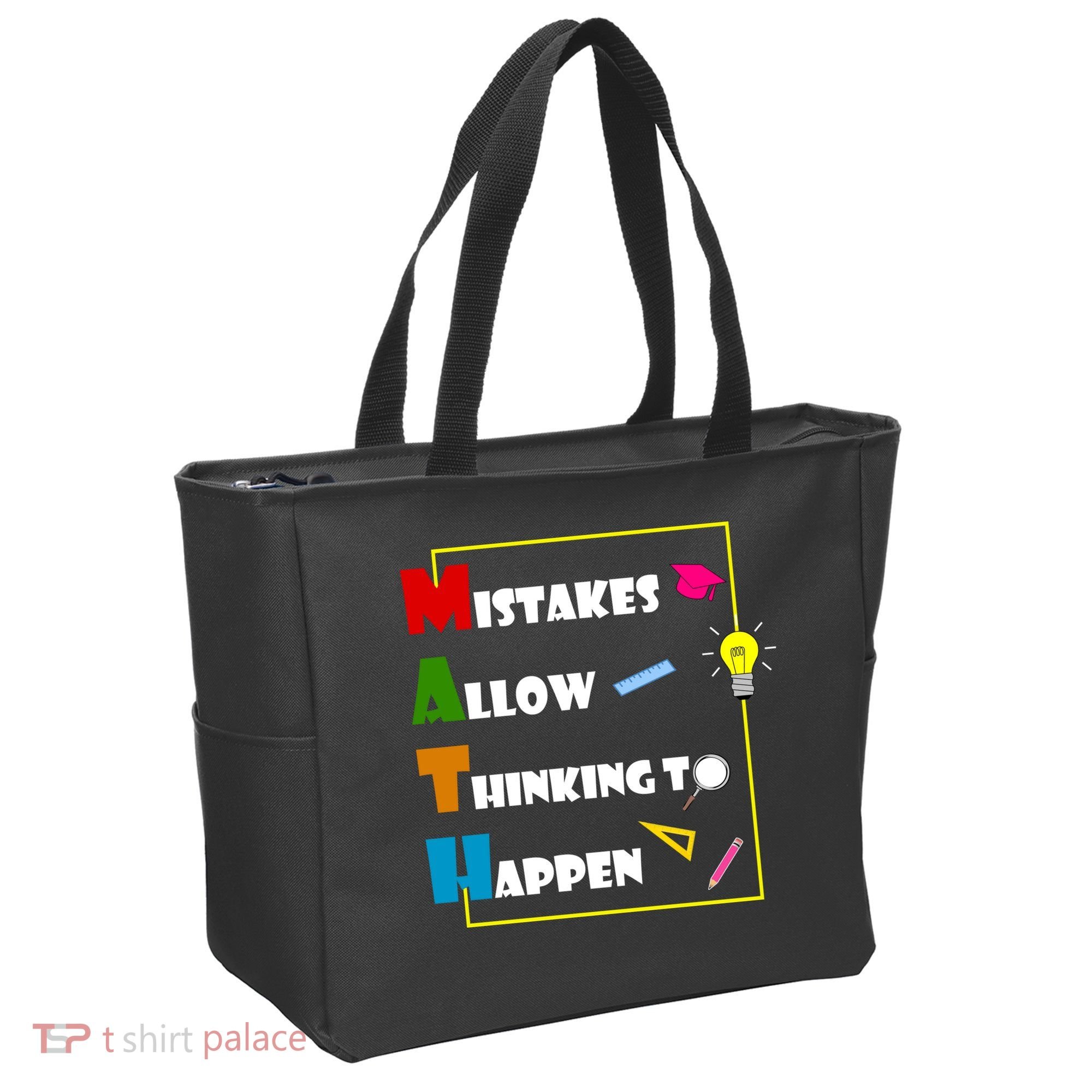 Math Mistakes Allow Thinking To Happen Tote Bag