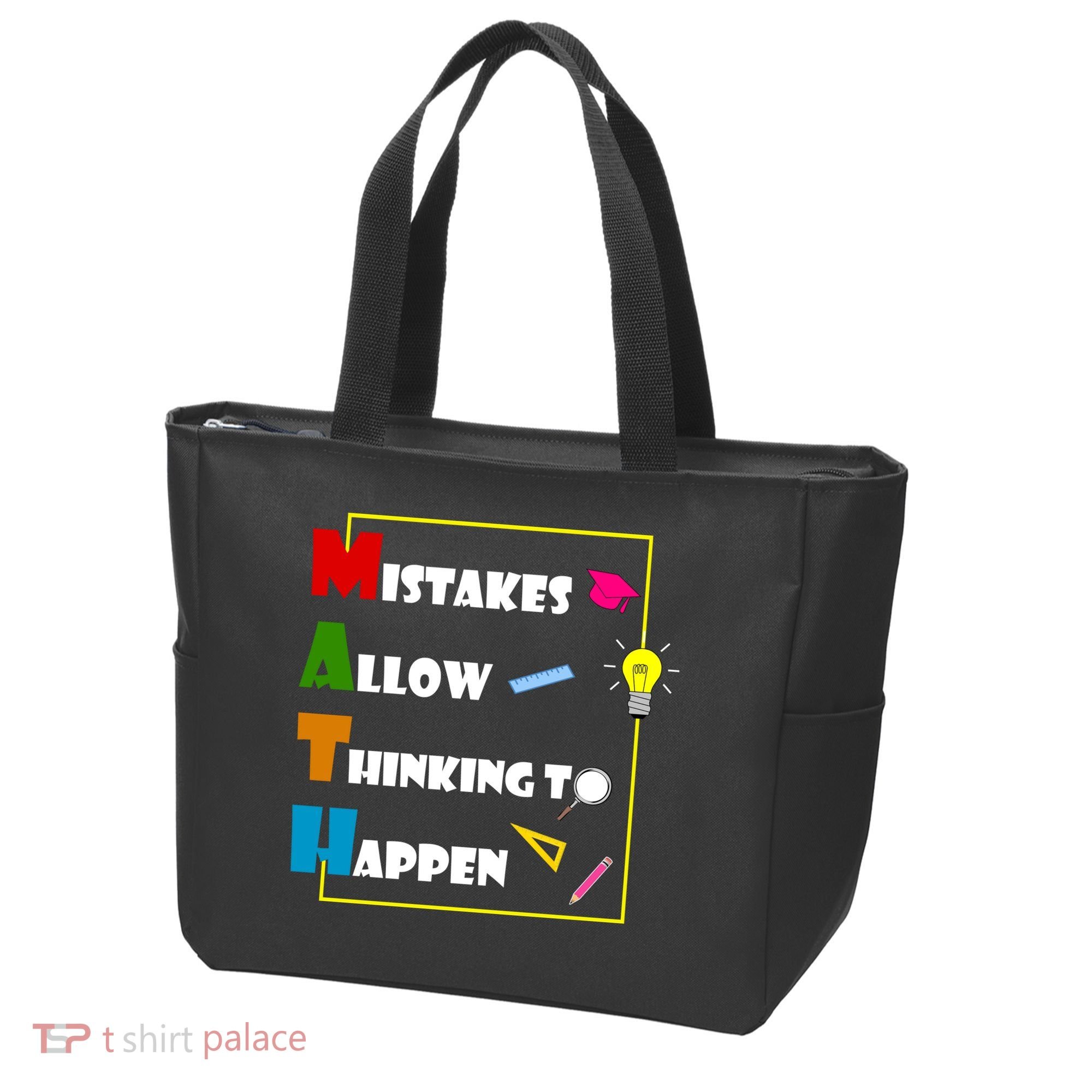 Math Mistakes Allow Thinking To Happen Tote Bag