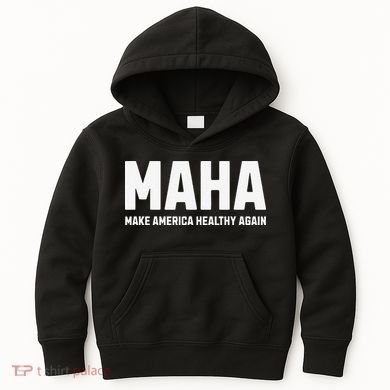 Maha Make America Healthy Again Gift Kids Hoodie