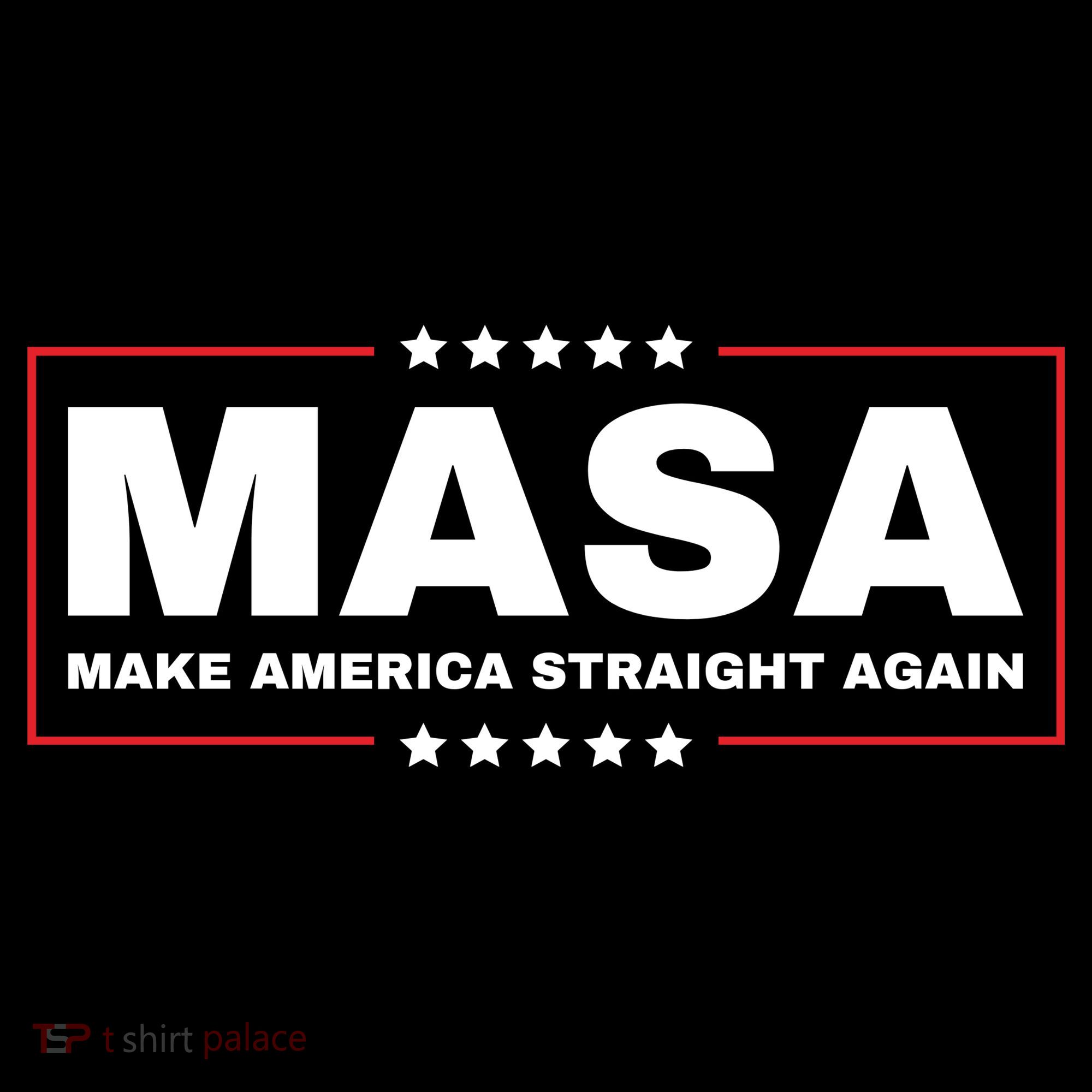 MASA Make America Straight Again Bucket Hat