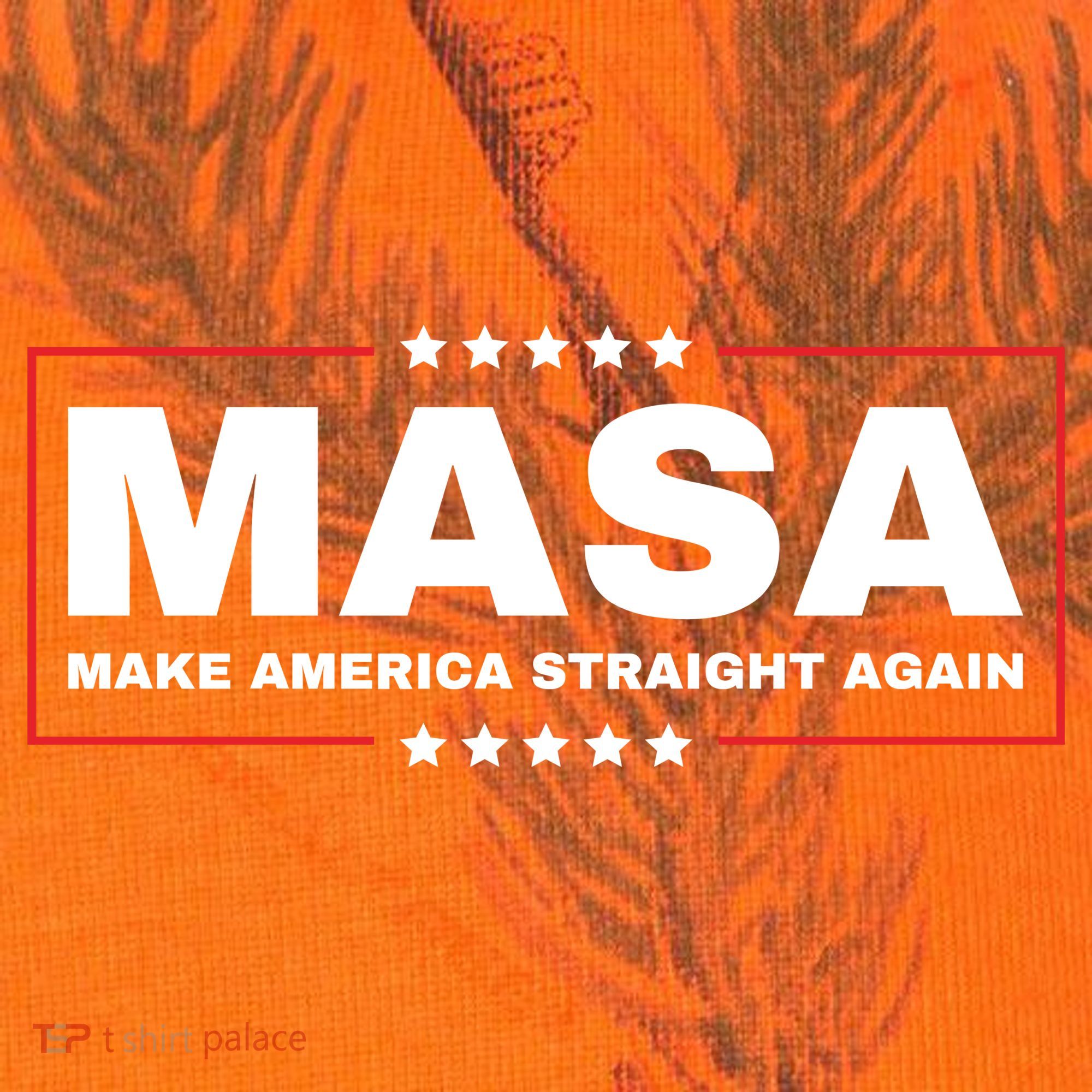MASA Make America Straight Again Kati Licensed 12" Camo Cuffed Beanie