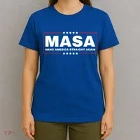 MASA Make America Straight Again T-Shirt thumb 4