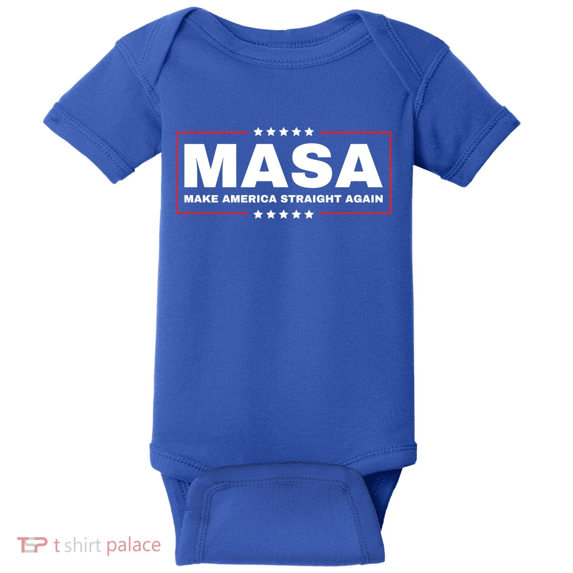 MASA Make America Straight Again Baby Bodysuit