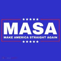 MASA Make America Straight Again Baby Bodysuit thumb 2