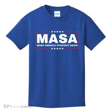 MASA Make America Straight Again Kids T-Shirt