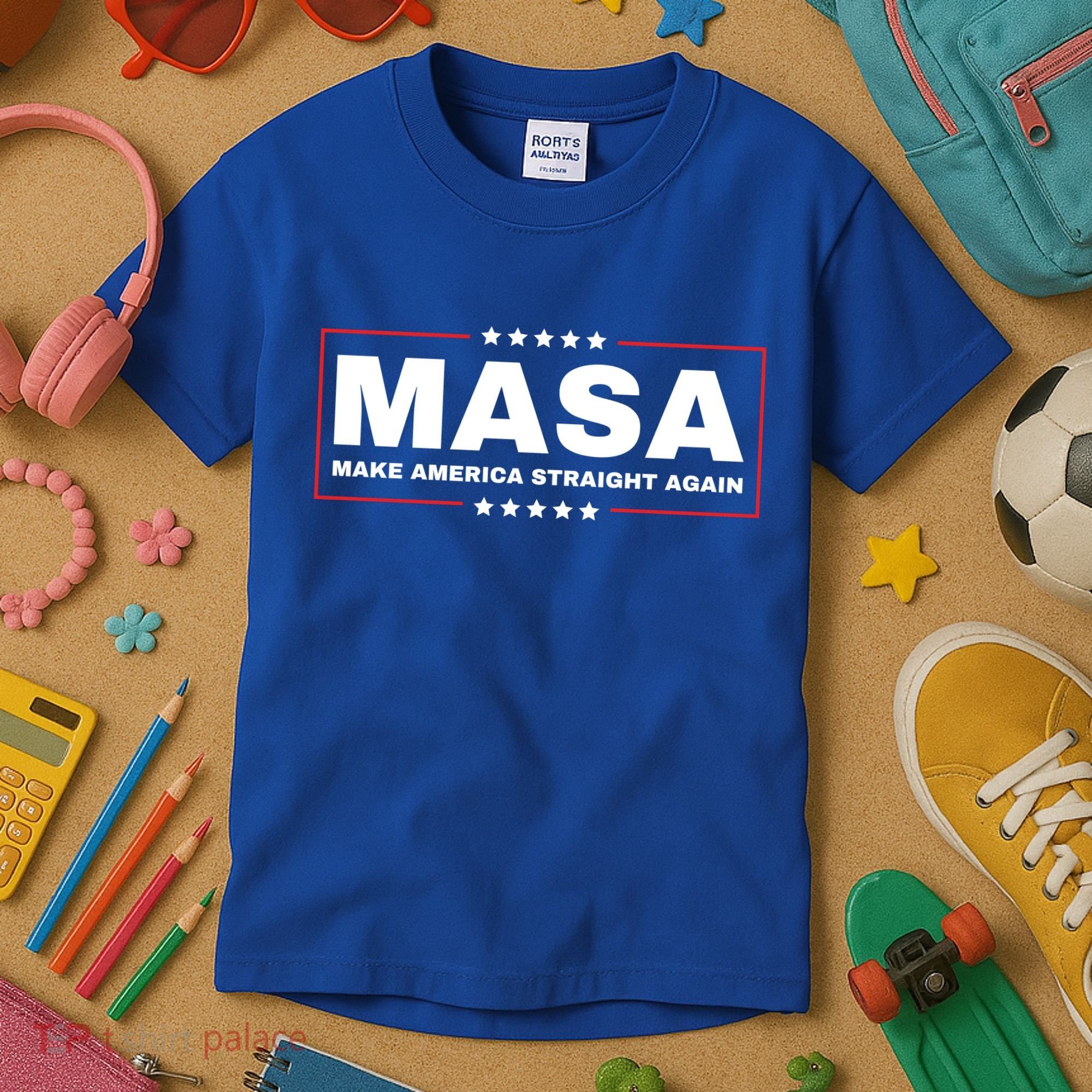 MASA Make America Straight Again Kids T-Shirt