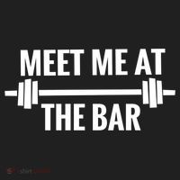 Meet Me At The Bar Funny Weight Lifting / Ing Gym Gift Cute Gift Beanie thumb 2