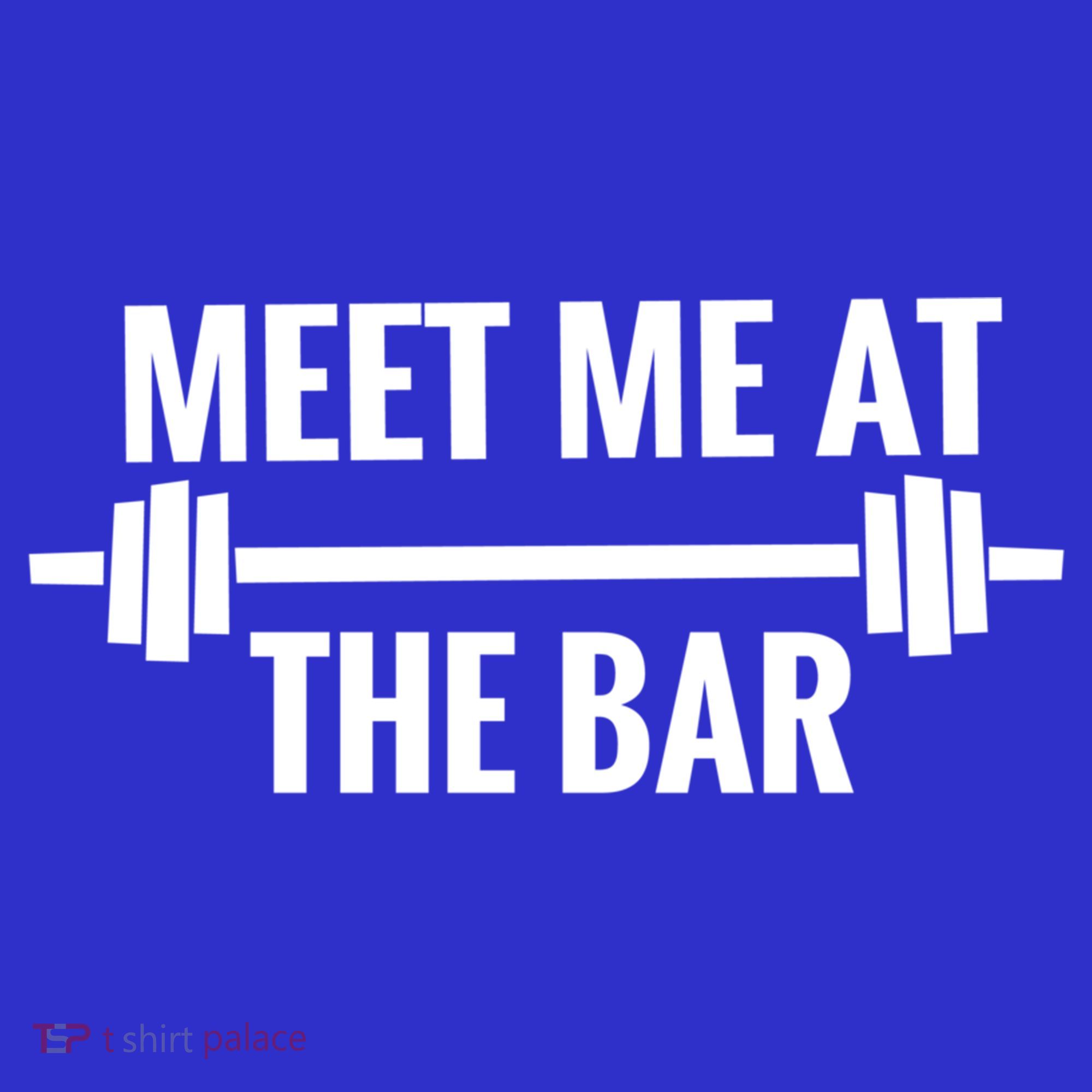 Meet Me At The Bar Funny Weight Lifting / Ing Gym Gift Cute Gift Women's Tank Top