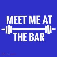 Meet Me At The Bar Funny Weight Lifting / Ing Gym Gift Cute Gift Visor thumb 3