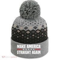 MASA Make America Straight Again The Baniff Cuffed Pom Beanie thumb 0
