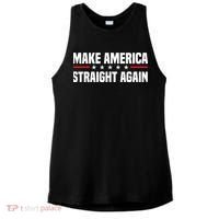 MASA Make America Straight Again Ladies PosiCharge Tri-Blend Wicking Tank thumb 0