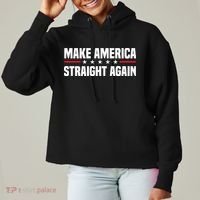 MASA Make America Straight Again Ladies Heavyweight Boxy Pullover Hoodie thumb 0