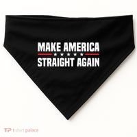 MASA Make America Straight Again USA-Made Doggie Bandana thumb 0
