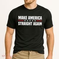 MASA Make America Straight Again Cooling Performance Crew T-Shirt thumb 2