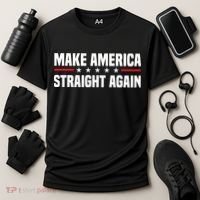 MASA Make America Straight Again Cooling Performance Crew T-Shirt thumb 3