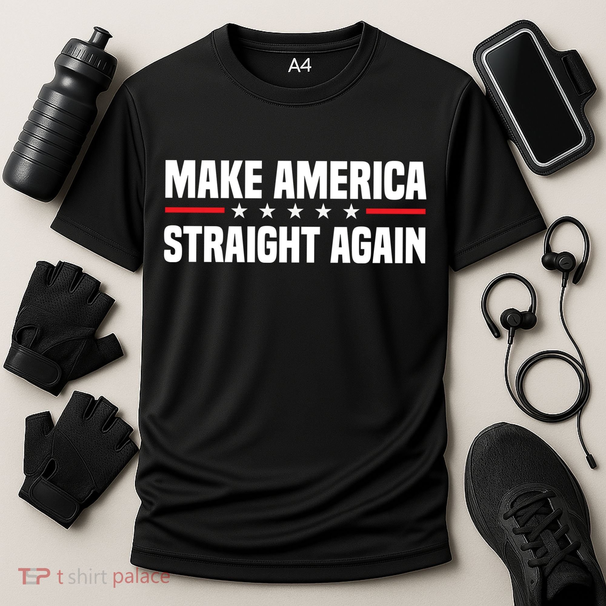 MASA Make America Straight Again Cooling Performance Crew T-Shirt