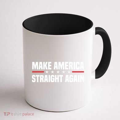 MASA Make America Straight Again Coffee Mug back
