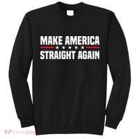 MASA Make America Straight Again Tall Sweatshirt thumb 0