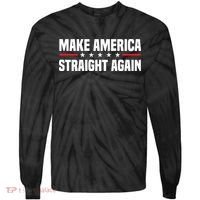 MASA Make America Straight Again Tie-Dye Long Sleeve Shirt thumb 0
