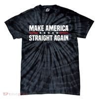 MASA Make America Straight Again Tie-Dye T-Shirt thumb 0