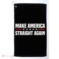 MASA Make America Straight Again Golf Towel thumb 0
