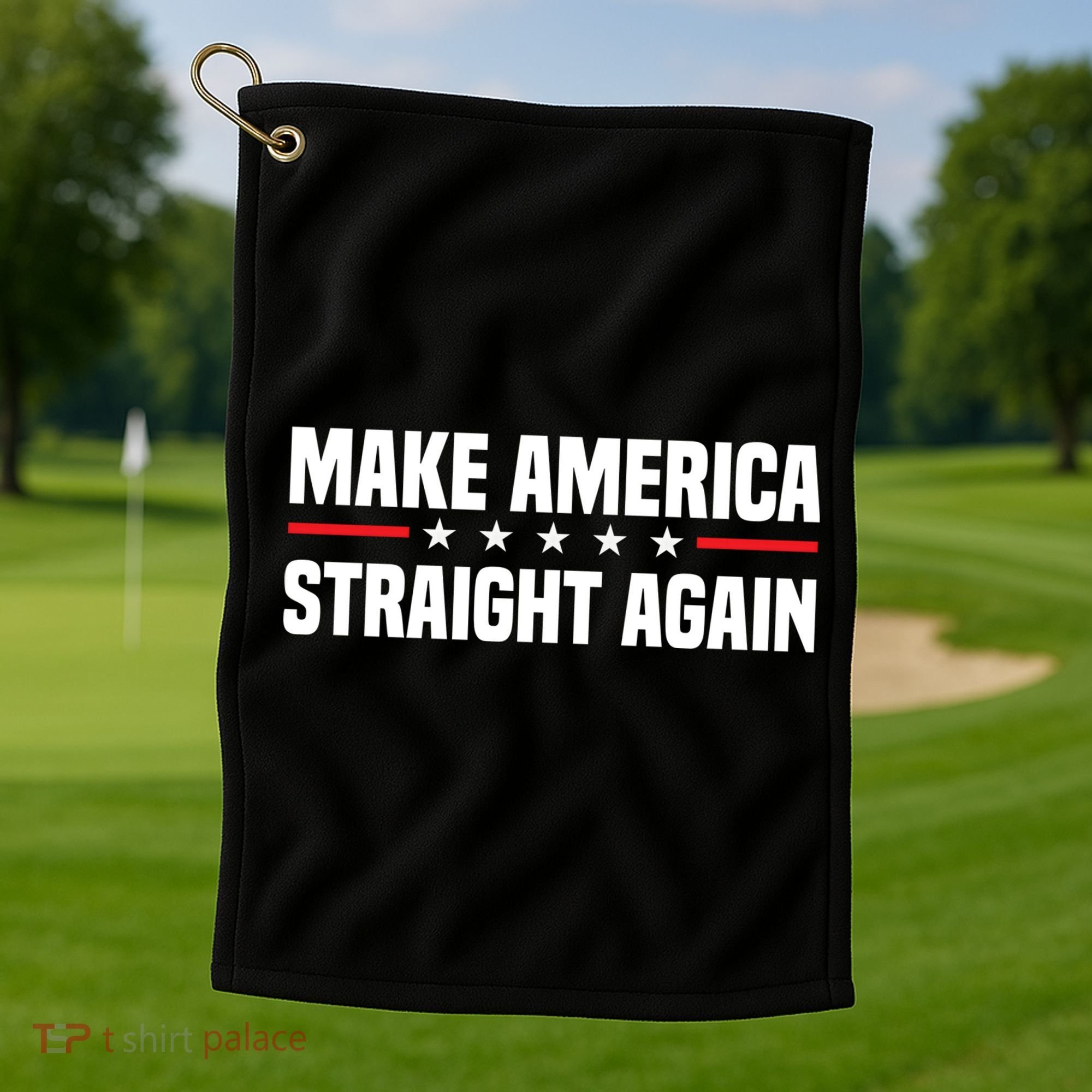 MASA Make America Straight Again Golf Towel