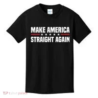 MASA Make America Straight Again Kids T-Shirt thumb 0