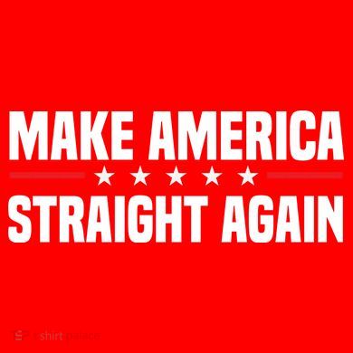MASA Make America Straight Again Santa Hat