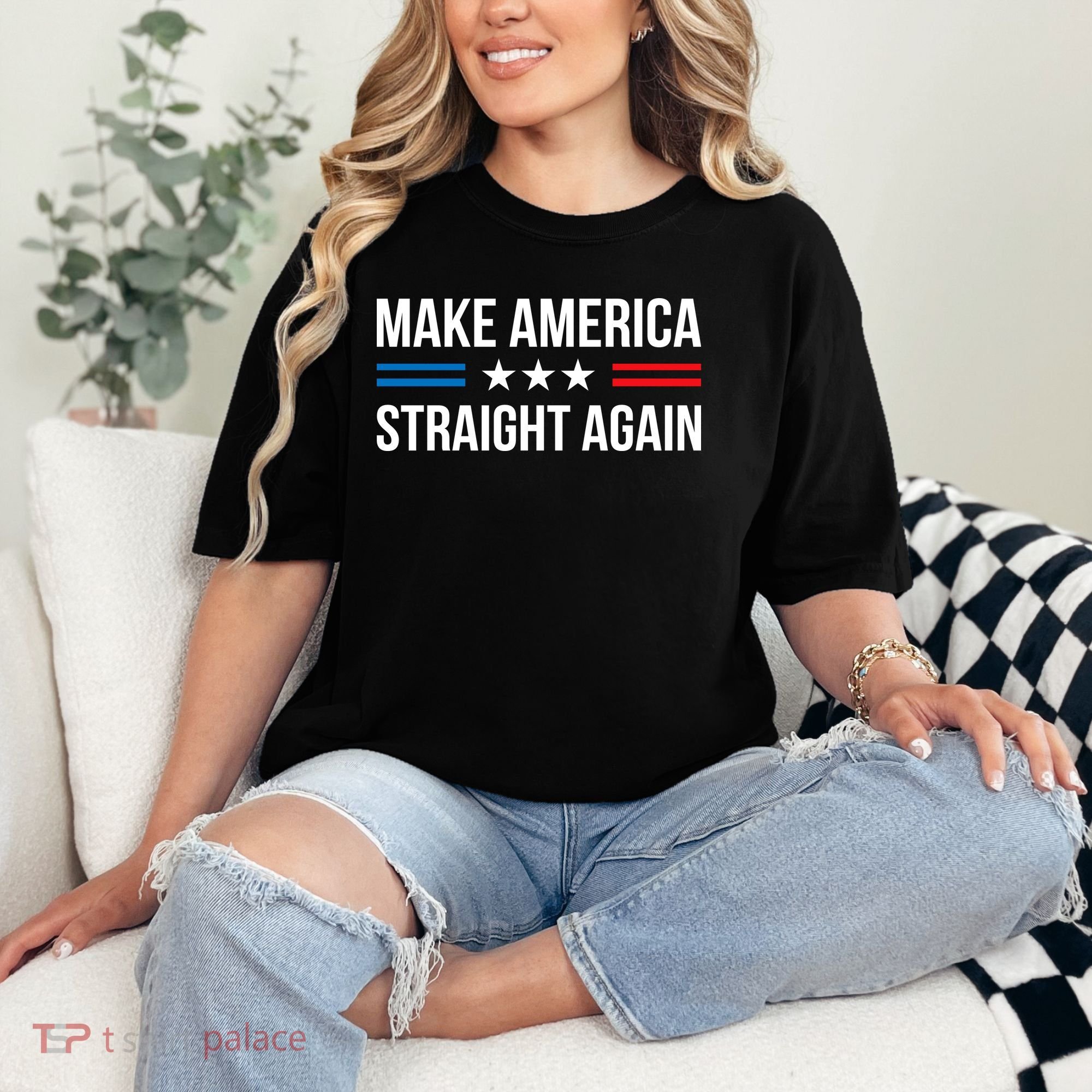 MASA Make America Straight Again Comfort Colors T-Shirt