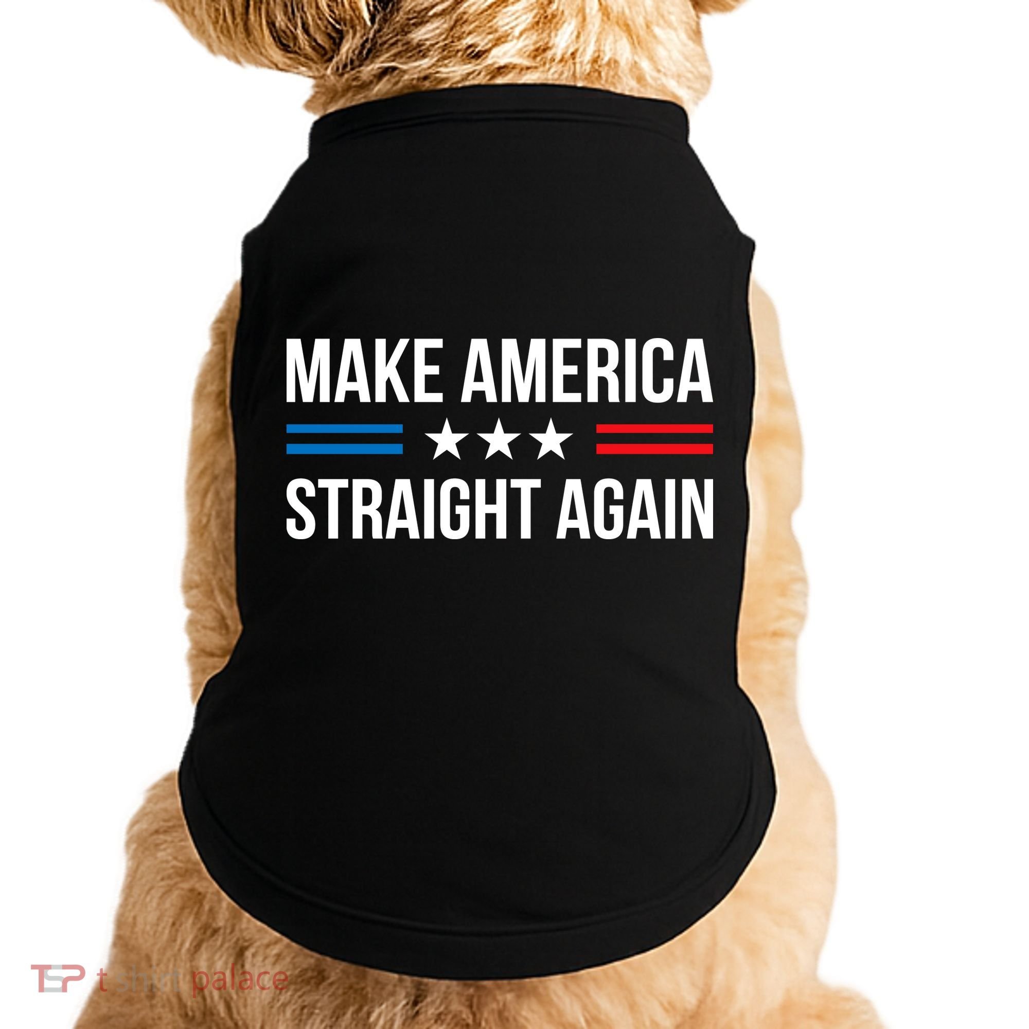 MASA Make America Straight Again Doggie Tank