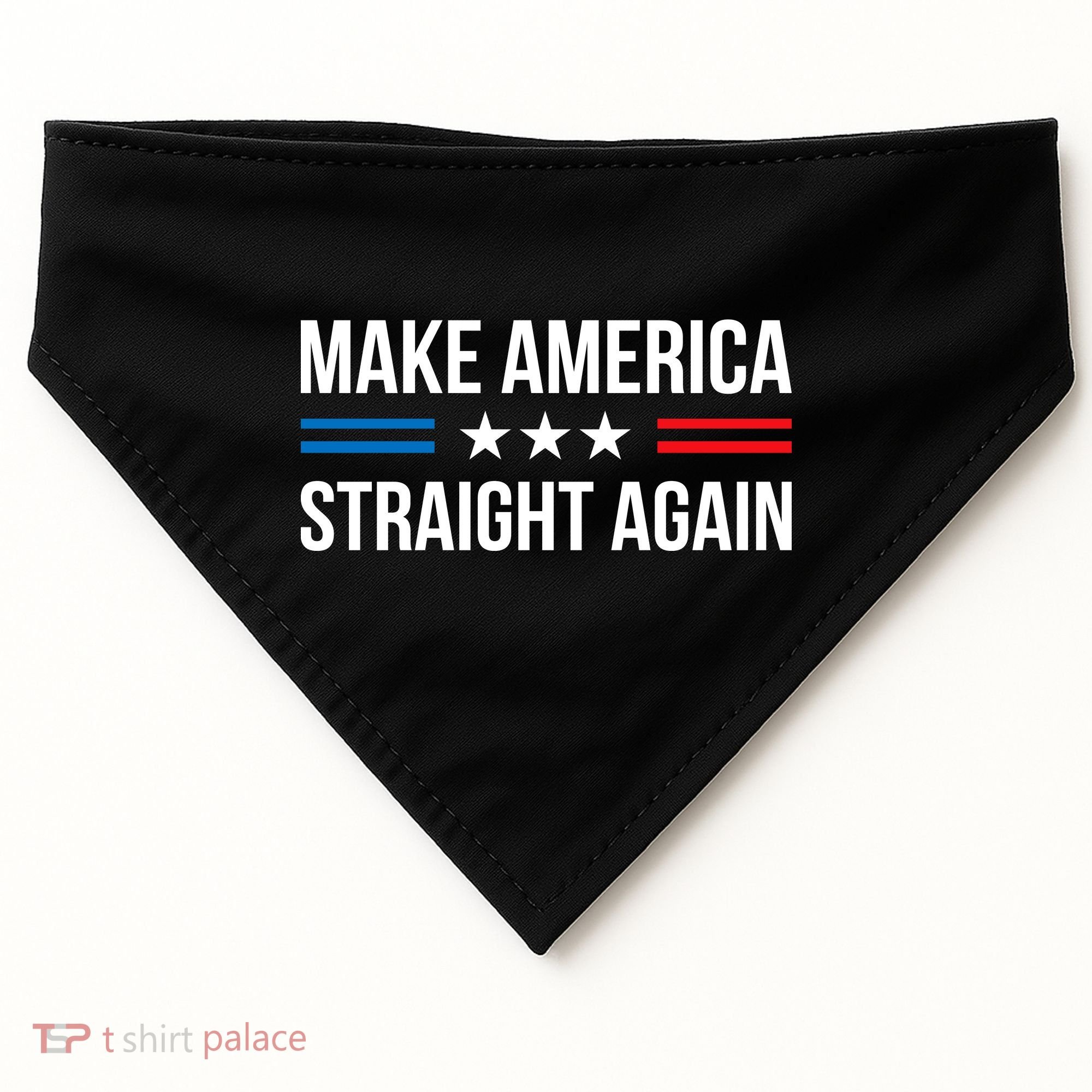 MASA Make America Straight Again USA-Made Doggie Bandana