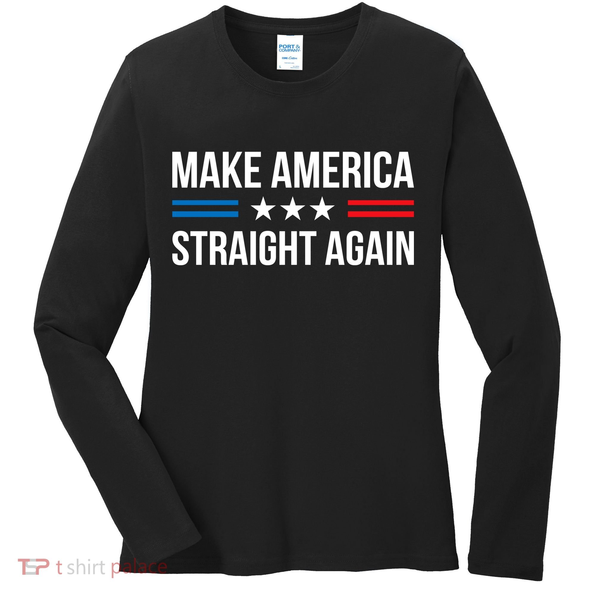 MASA Make America Straight Again Women's Long Sleeve Shirt