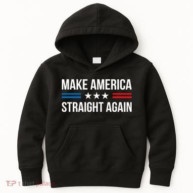 MASA Make America Straight Again Kids Hoodie