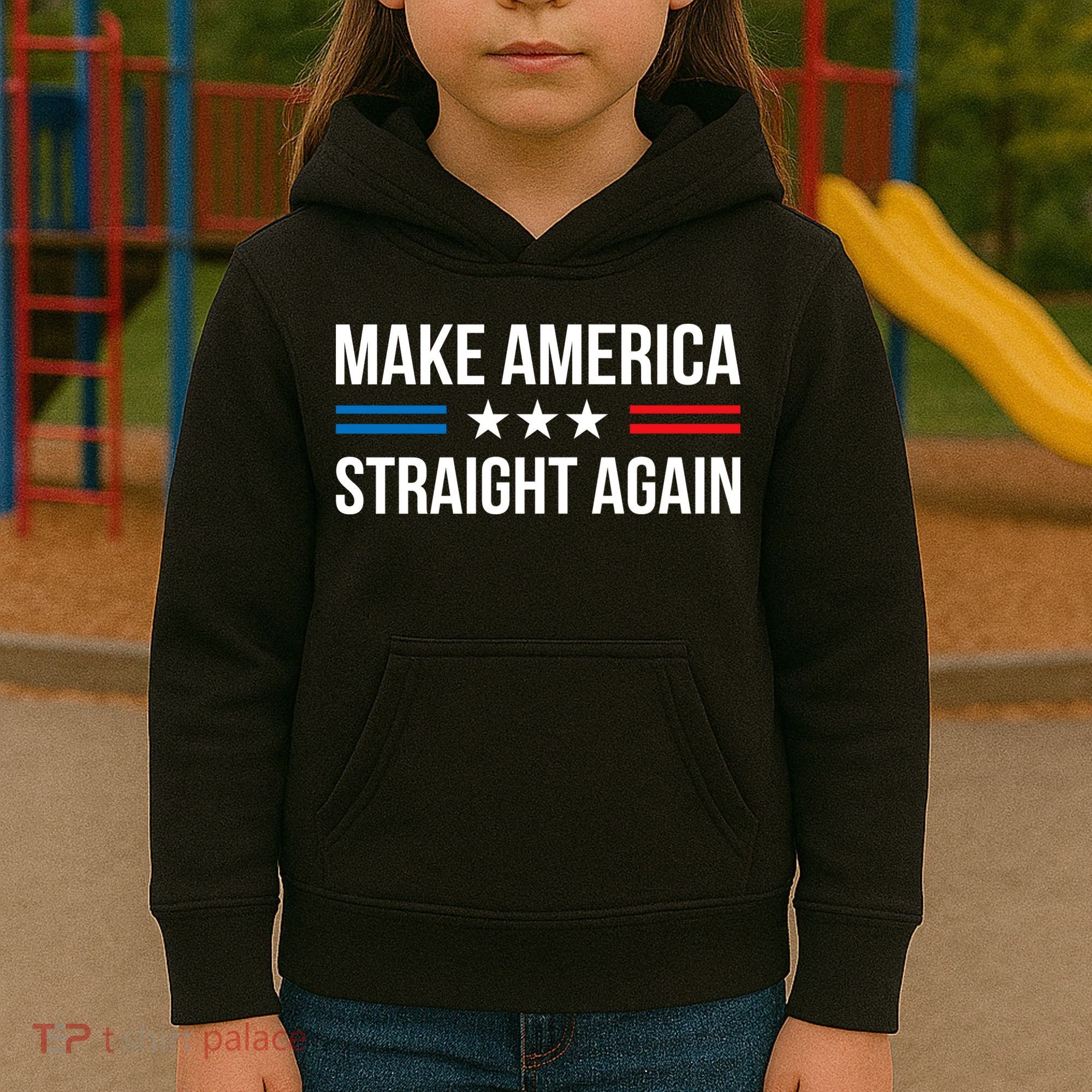 MASA Make America Straight Again Kids Hoodie