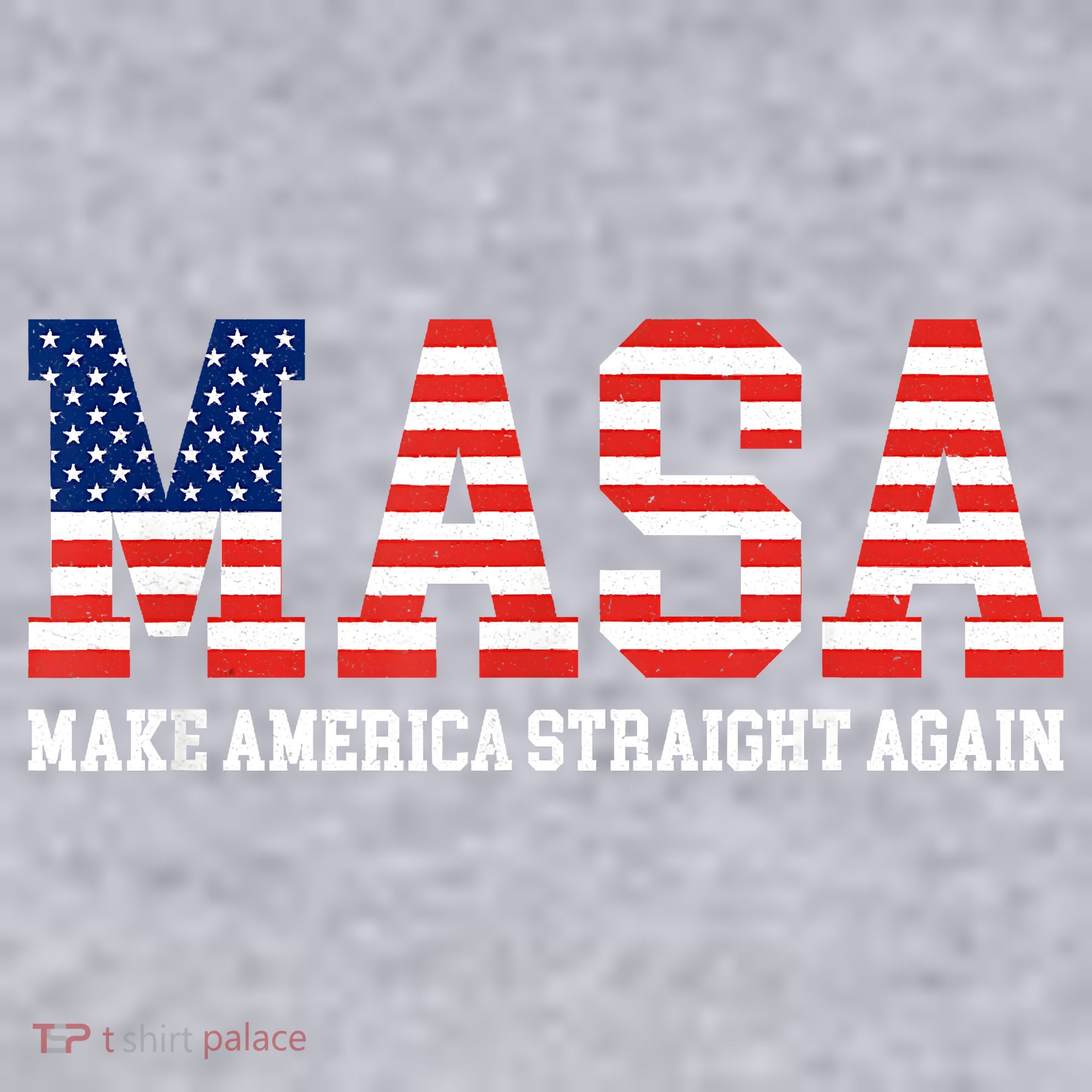 MASA Make America Straight Again Women's Racerback Cropped Tank