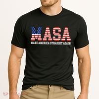 MASA Make America Straight Again Cooling Performance Crew T-Shirt thumb 2