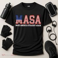 MASA Make America Straight Again Cooling Performance Crew T-Shirt thumb 3