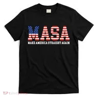 MASA Make America Straight Again T-Shirt thumb 0