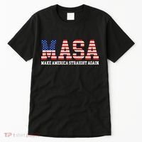 MASA Make America Straight Again Tall T-Shirt thumb 0